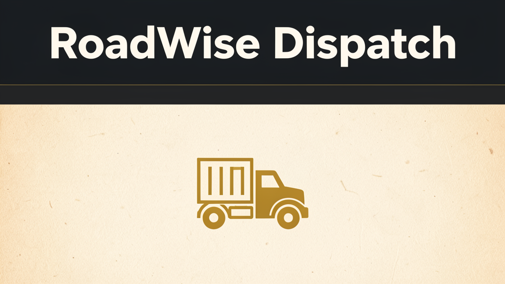 RoadWise Dispatch preview